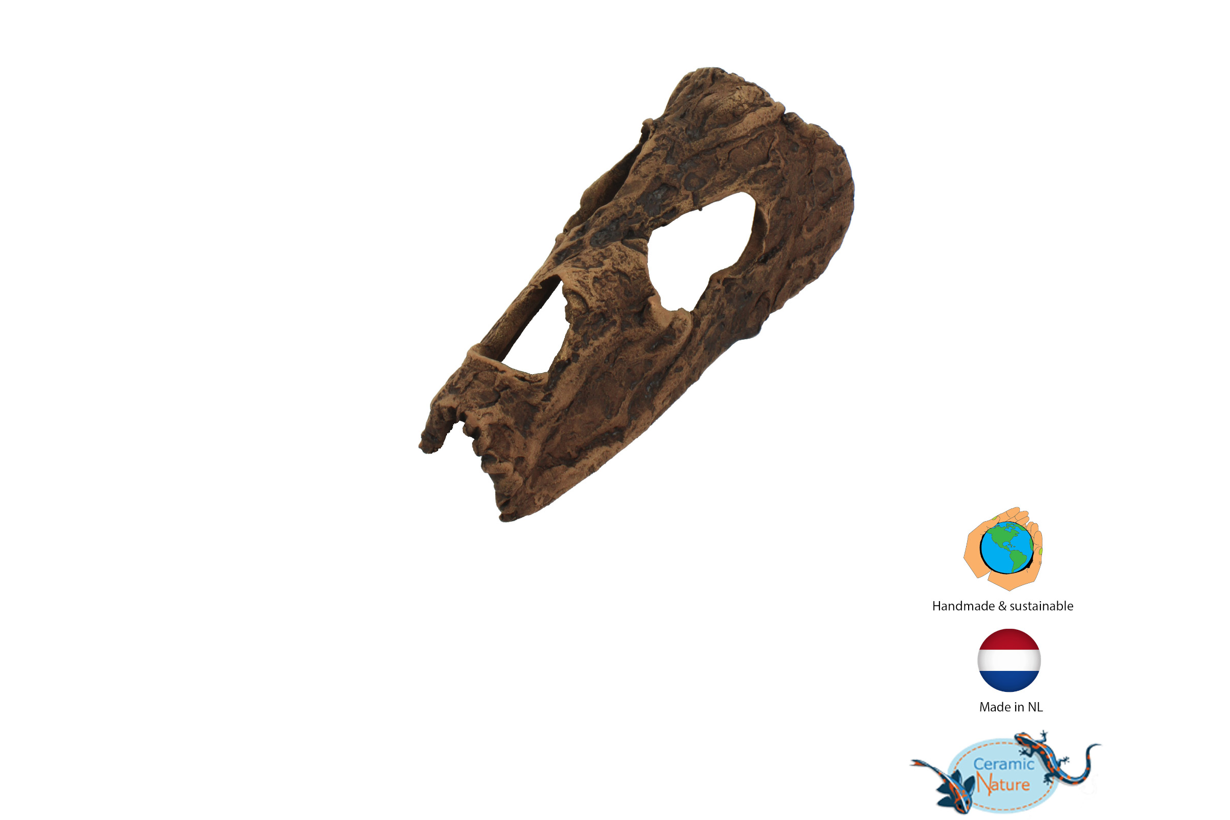 CeramicNature Horse Head XS, ca. 15 × 9 × 6 cm